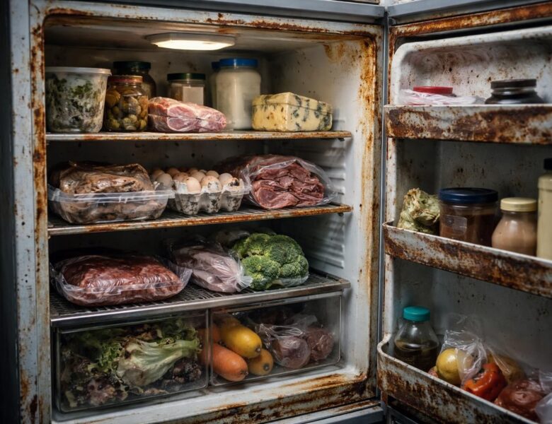 Le danger du frigo qui rouille : impact sur vos aliments