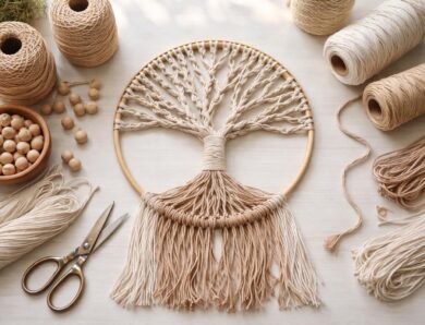 Le meilleur tuto pour fabriquer un arbre de vie macramé en quelques étapes simples