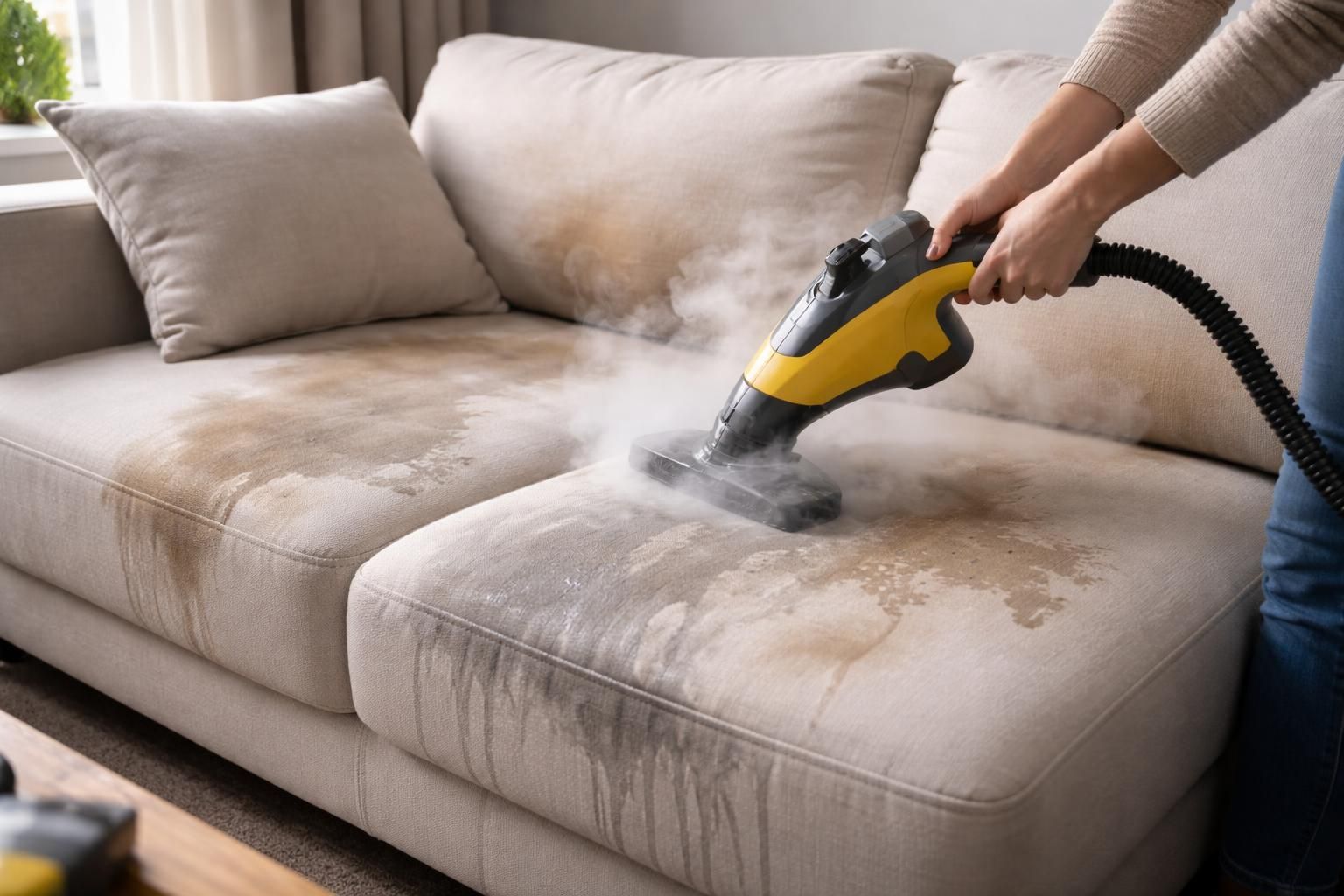 découvrez les erreurs courantes à éviter lors de l'utilisation d'un nettoyeur vapeur pour canapé afin d'assurer un nettoyage efficace et préserver votre mobilier.