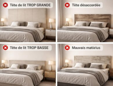 Les erreurs à éviter lors du choix de votre tête de lit tendance
