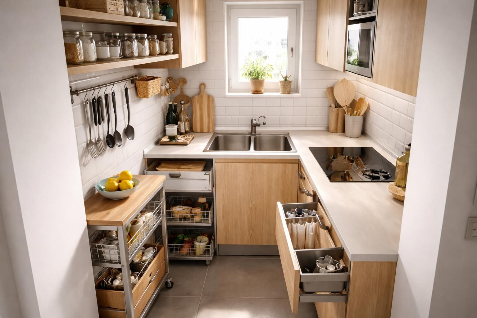 découvrez les meilleures astuces pour aménager une petite cuisine de 4m2 de manière pratique et optimiser chaque centimètre pour un espace fonctionnel et agréable.