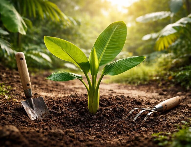 Peut-on planter une banane : astuces et conseils à connaître avant de commencer