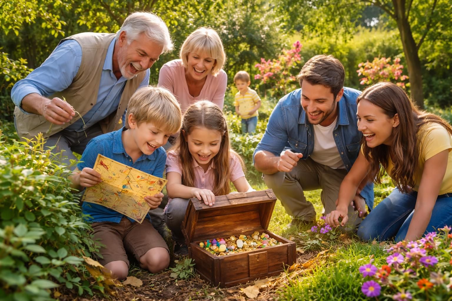 découvrez pourquoi une chasse au trésor gratuite dans le jardin est l'activité parfaite pour renforcer les liens familiaux, s'amuser ensemble et profiter pleinement du plein air.