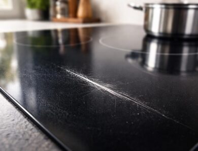 Pourquoi une rayure profonde sur plaque induction peut-elle être problématique ?