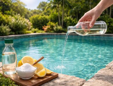 Réduire naturellement l&rsquo;alcalinité de votre piscine : astuces efficaces