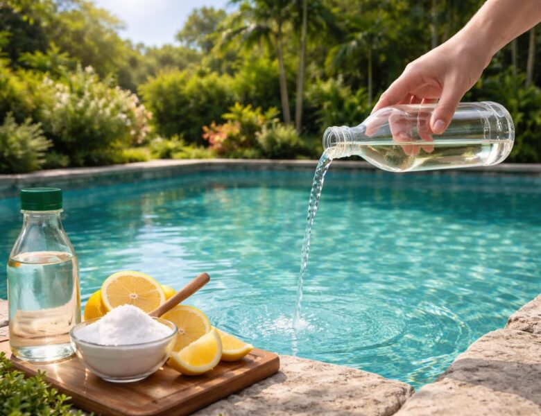 Réduire naturellement l&rsquo;alcalinité de votre piscine : astuces efficaces