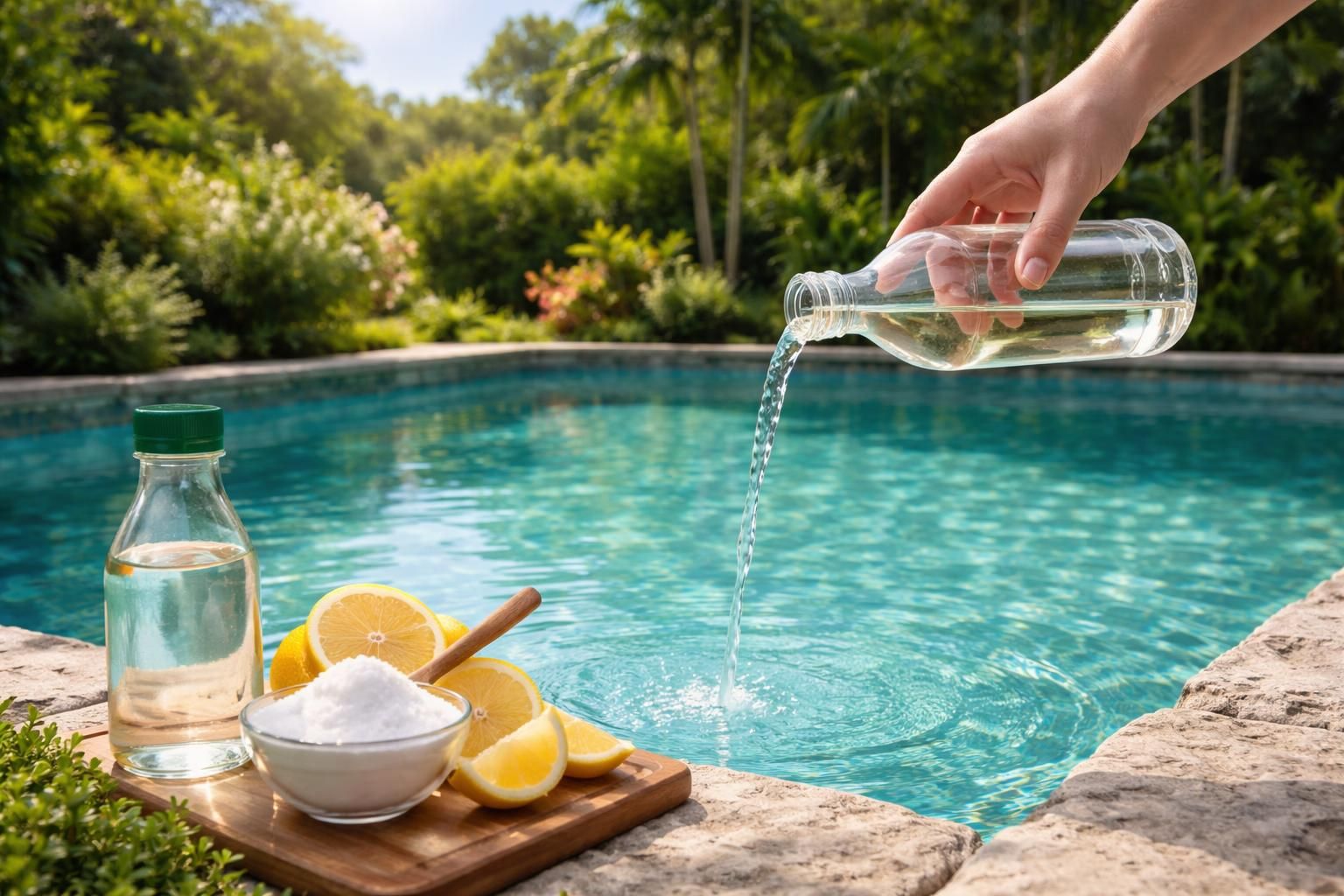 découvrez comment réduire naturellement l'alcalinité de votre piscine grâce à des astuces efficaces et respectueuses de l'environnement pour une eau saine et équilibrée.