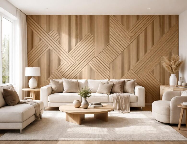 Transformez votre espace avec un mur en relief avec tasseau et apportez une touche moderne