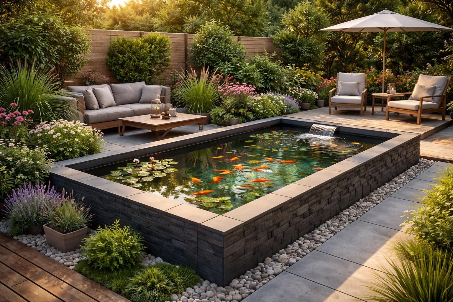 découvrez comment transformer votre espace extérieur en un havre de paix avec un bassin hors sol pour poissons, facile à installer et à entretenir.