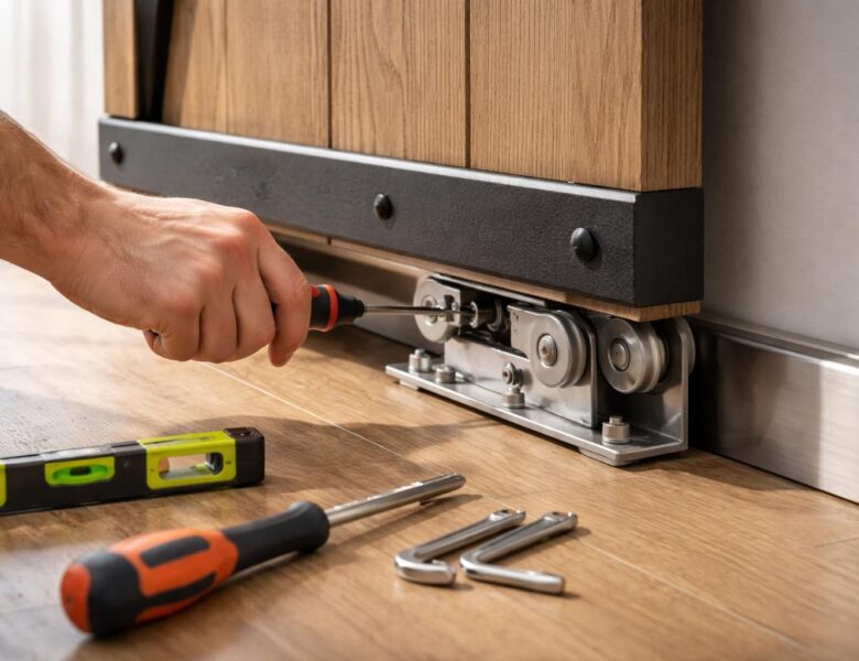 Astuces pratiques pour un réglage de la porte coulissante sur rail impeccables
