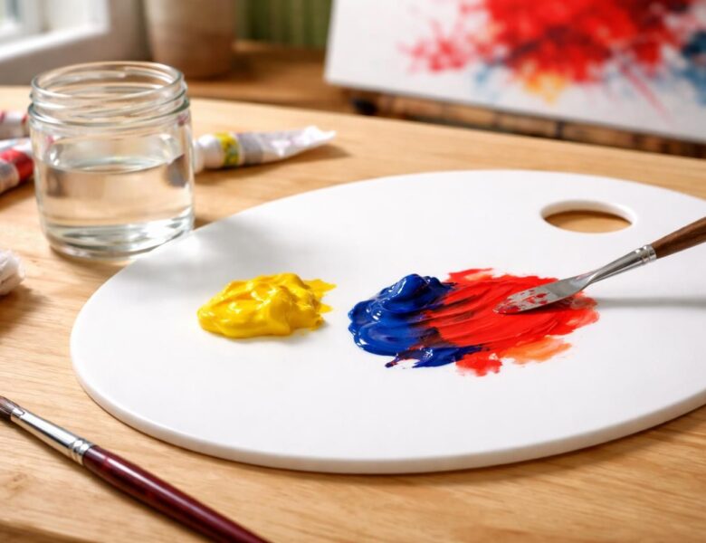 Comment faire du rouge avec deux couleurs en peinture : guide pas à pas