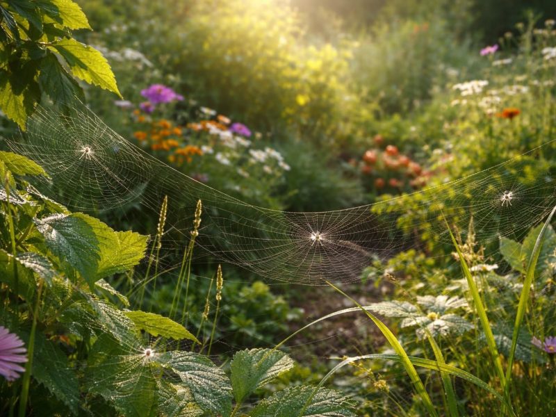 Comprendre l’écosystème : les petites araignées blanches dans le jardin à ne pas négliger