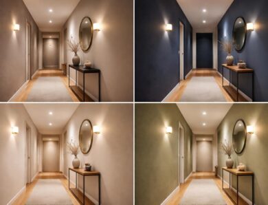 Couloir sombre : choisir la couleur de peinture idéale pour un effet déco réussi