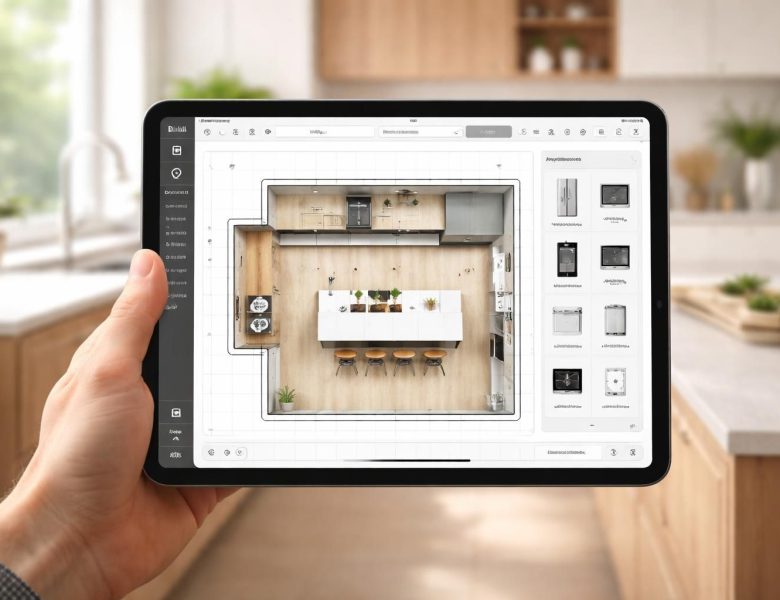 Cuisine : préparer une implantation réaliste sur iPad