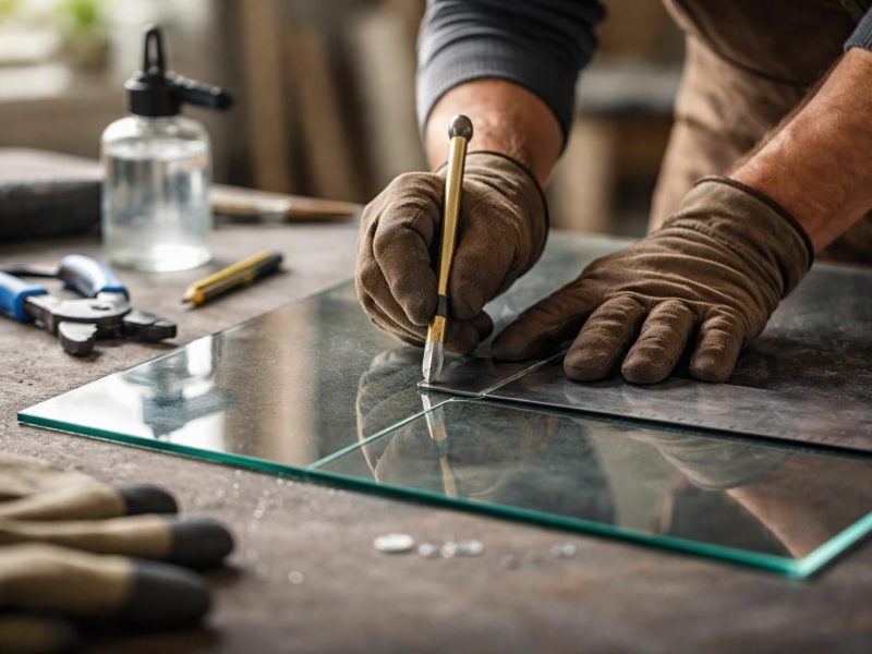 Découvrez comment découper du verre sans le briser grâce à ces techniques éprouvées
