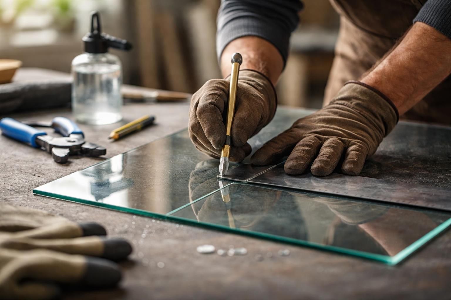 apprenez à découper du verre proprement et sans le casser grâce à des méthodes simples et efficaces, idéales pour vos projets de bricolage.
