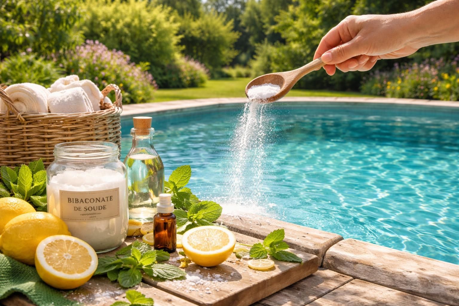 découvrez nos astuces de grand-mère efficaces pour éliminer l'eau verte de votre piscine et profiter d'un été rafraîchissant en toute sérénité.