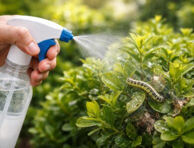 La méthode innovante du traitement au vinaigre blanc du pyrale du buis expliquée