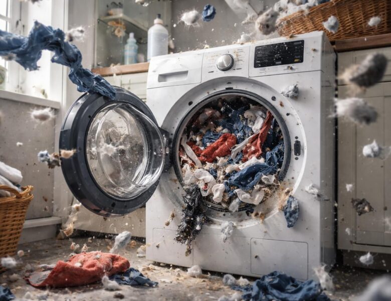 Les conséquences d&rsquo;une machine à laver avec bruit marteau piqueur sur votre linge