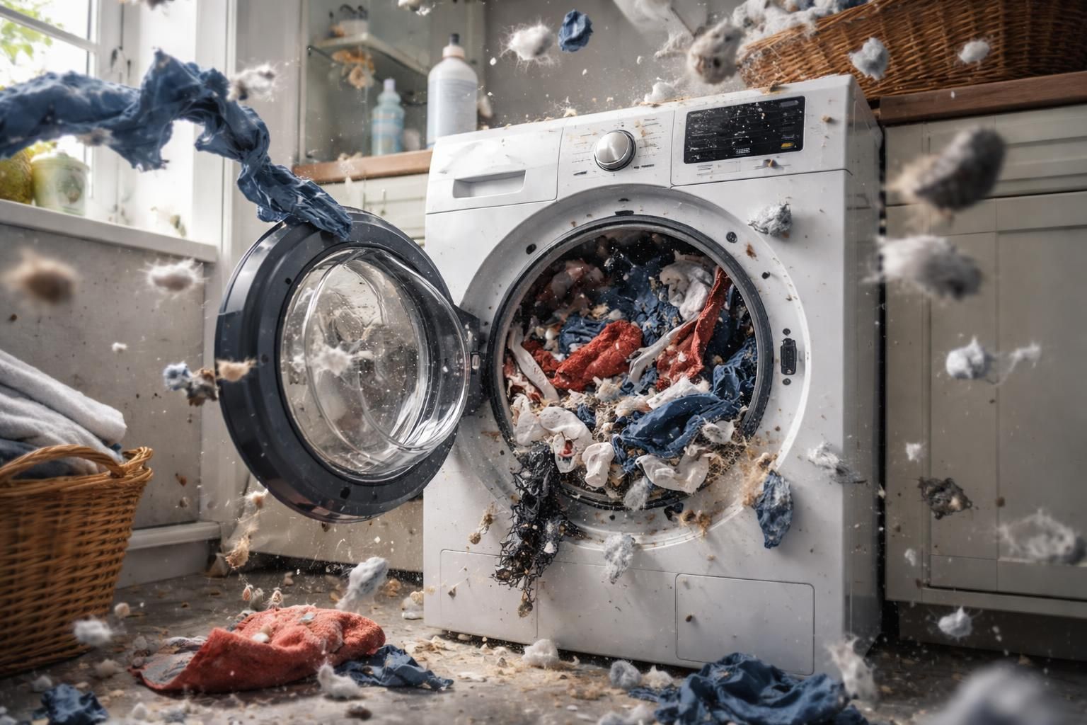 découvrez comment le bruit intense d'une machine à laver semblable à un marteau-piqueur peut affecter la qualité et la durée de vie de votre linge, et quelles solutions adopter pour préserver vos vêtements.