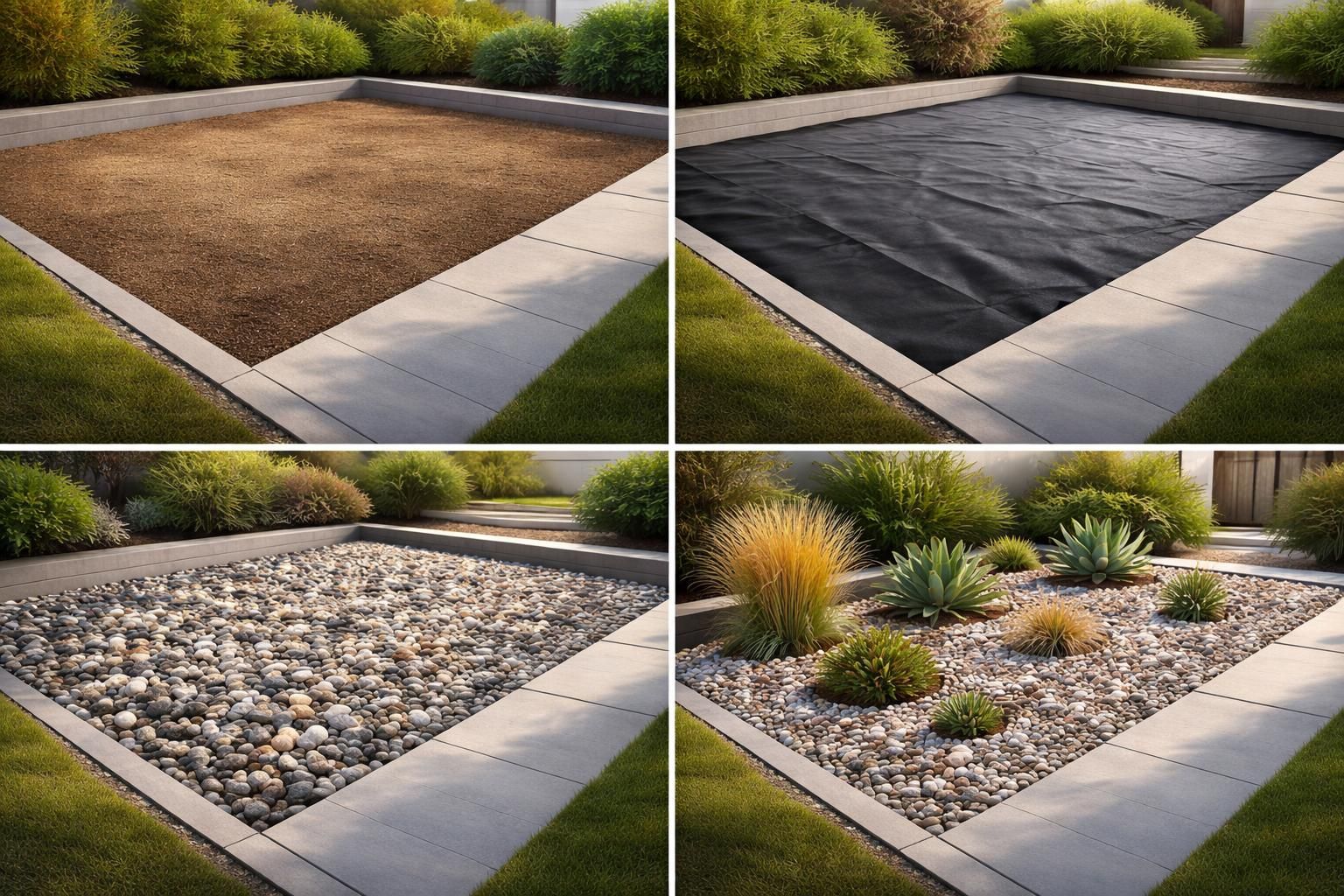 découvrez comment créer un parterre moderne avec des cailloux sans entretien grâce à nos étapes simples et efficaces pour un jardin esthétique et durable.