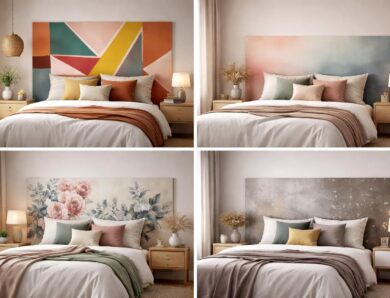 Les meilleures idées de décoration utilisant des têtes de lit à peindre