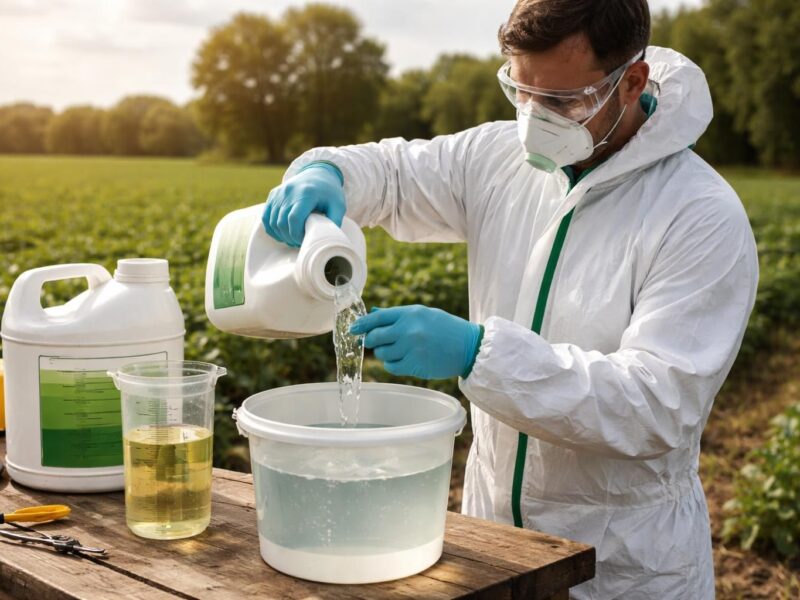 Les secrets du dosage Roundup pour 10 litres d&rsquo;eau que les professionnels utilisent