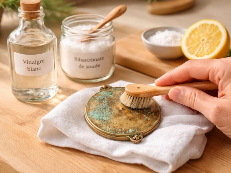 Nettoyer le vert de gris : solutions simples et efficaces à essayer