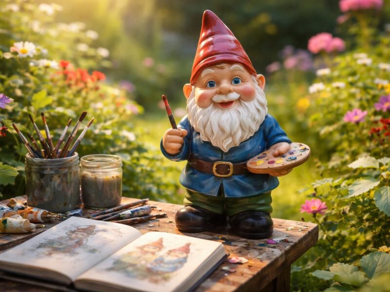 Pourquoi dessiner un nain de jardin est plus qu’un simple hobby