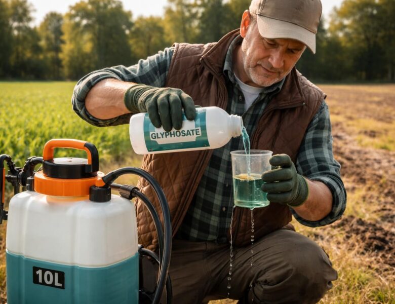 Pourquoi le dosage glyphosate 360 pour 10 litres d&rsquo;eau est essentiel pour l&rsquo;efficacité