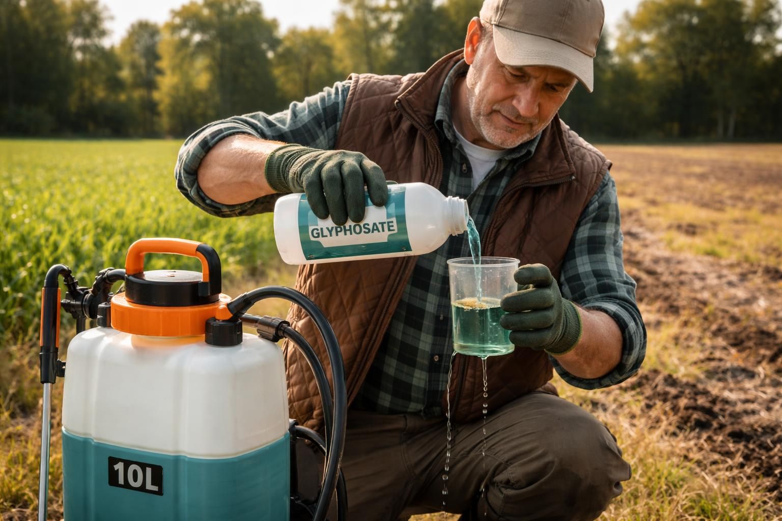 découvrez pourquoi un dosage précis de glyphosate 360 pour 10 litres d'eau est crucial pour garantir une efficacité optimale et un traitement sûr.