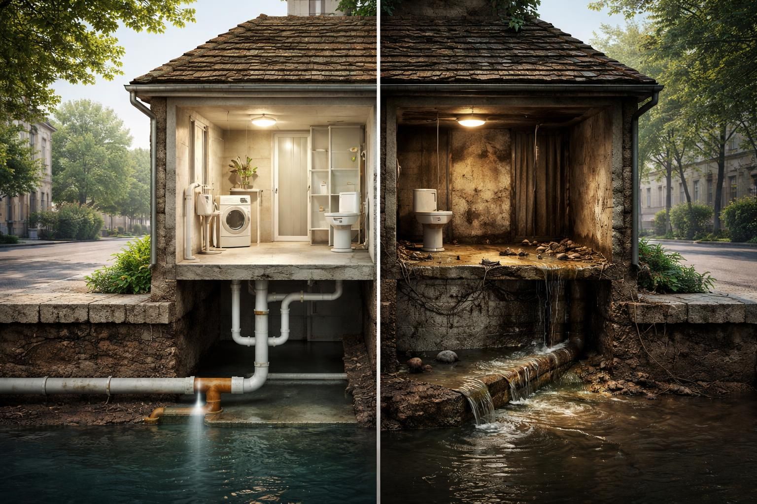 découvrez pourquoi le raccordement du tout à l'égout dans une maison ancienne est essentiel pour protéger votre santé et assurer un environnement propre et sûr.