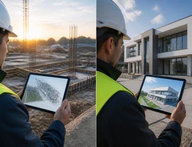 Avant/après : suivre tout le chantier sur tablette tactile, comme un journal
