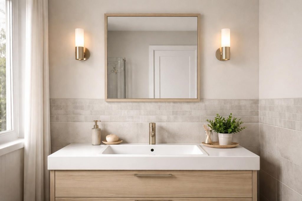 découvrez nos conseils pratiques pour harmoniser la hauteur de la faïence au-dessus du lavabo avec le reste de votre décoration intérieure et créer un espace parfaitement équilibré.