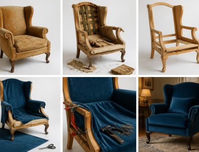 Comment retapisser un fauteuil étape par étape