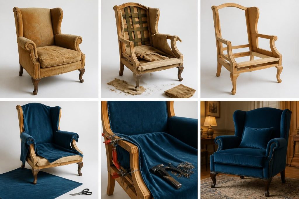 découvrez comment retapisser un fauteuil étape par étape grâce à notre guide complet et facile à suivre, pour redonner vie à vos meubles avec succès.