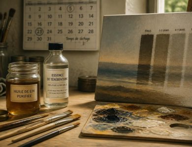 Comprendre le temps de sechage de l&rsquo;huile de lin essence de terebenthine pour des finitions parfaites