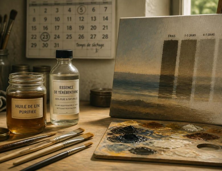 Comprendre le temps de sechage de l&rsquo;huile de lin essence de terebenthine pour des finitions parfaites