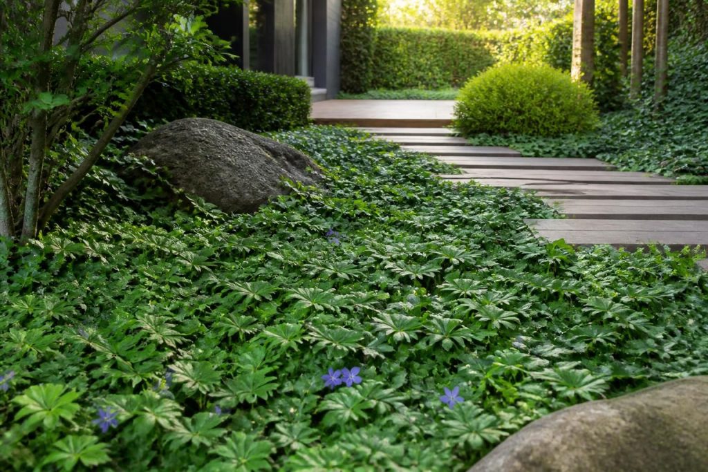découvrez les couvre-sols rampants persistants à croissance rapide, alliant esthétique et fonctionnalité pour sublimer et protéger vos espaces extérieurs.