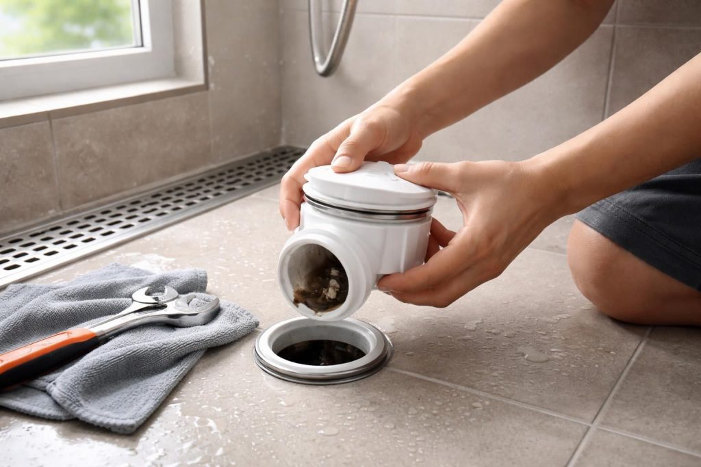 apprenez à démonter le siphon de votre douche facilement grâce à notre guide pas à pas spécialement conçu pour les débutants. suivez des instructions simples et claires pour entretenir votre plomberie sans stress.