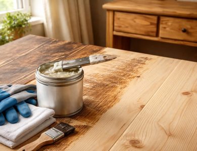 Enlever la lasure sans poncer : guide pour débutants