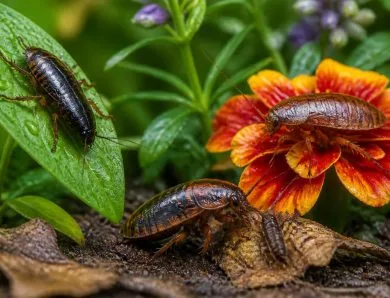 Les comportements fascinants des cafards de jardin révélés