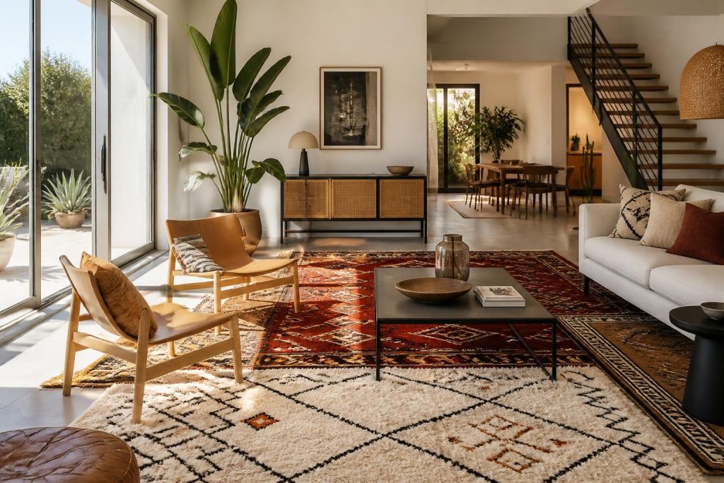 découvrez les tapis berbères à la maison du monde, alliant savoir-faire traditionnel et design contemporain pour sublimer votre intérieur avec authenticité et style.