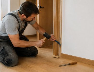 Les techniques efficaces pour enlever un encadrement de porte en bois sans casse