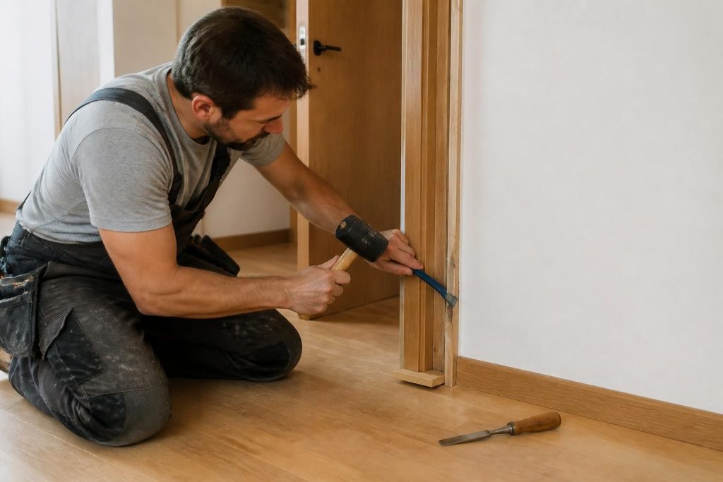 découvrez des techniques efficaces pour enlever un encadrement de porte en bois sans l'endommager, étape par étape, pour un travail soigné et sans casse.